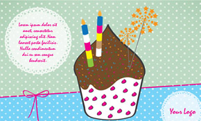 Happy Birthday vector for kids